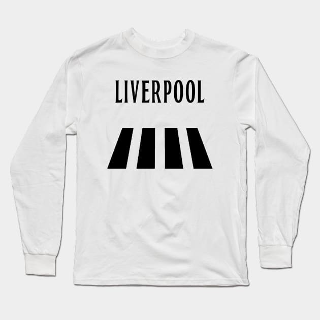 Liverpool Life Long Sleeve T-Shirt by NICKROLL